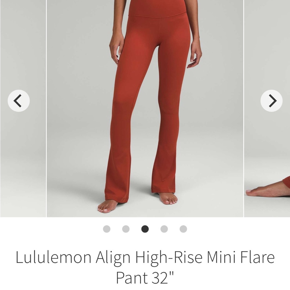 Lululemon mini flare